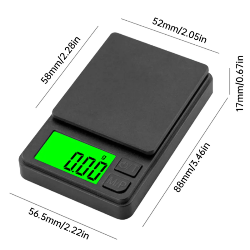 精密ポケットスケール 1000g X 0.1g - デジタル - X Nutrition のレビューと価格